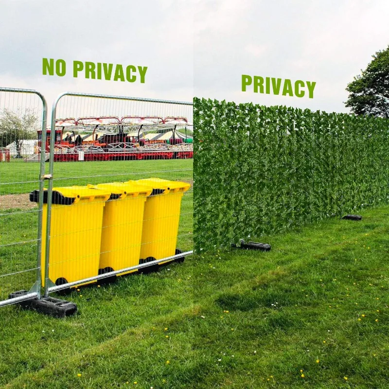 Smart Garden Ai - Artificial Leaf Privacy Fence Screen Fake
