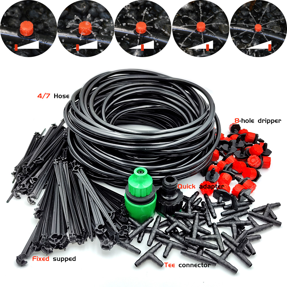 Smart Urban Garden - Greenhouse 15M-30M DIY Drip Irrigation System
