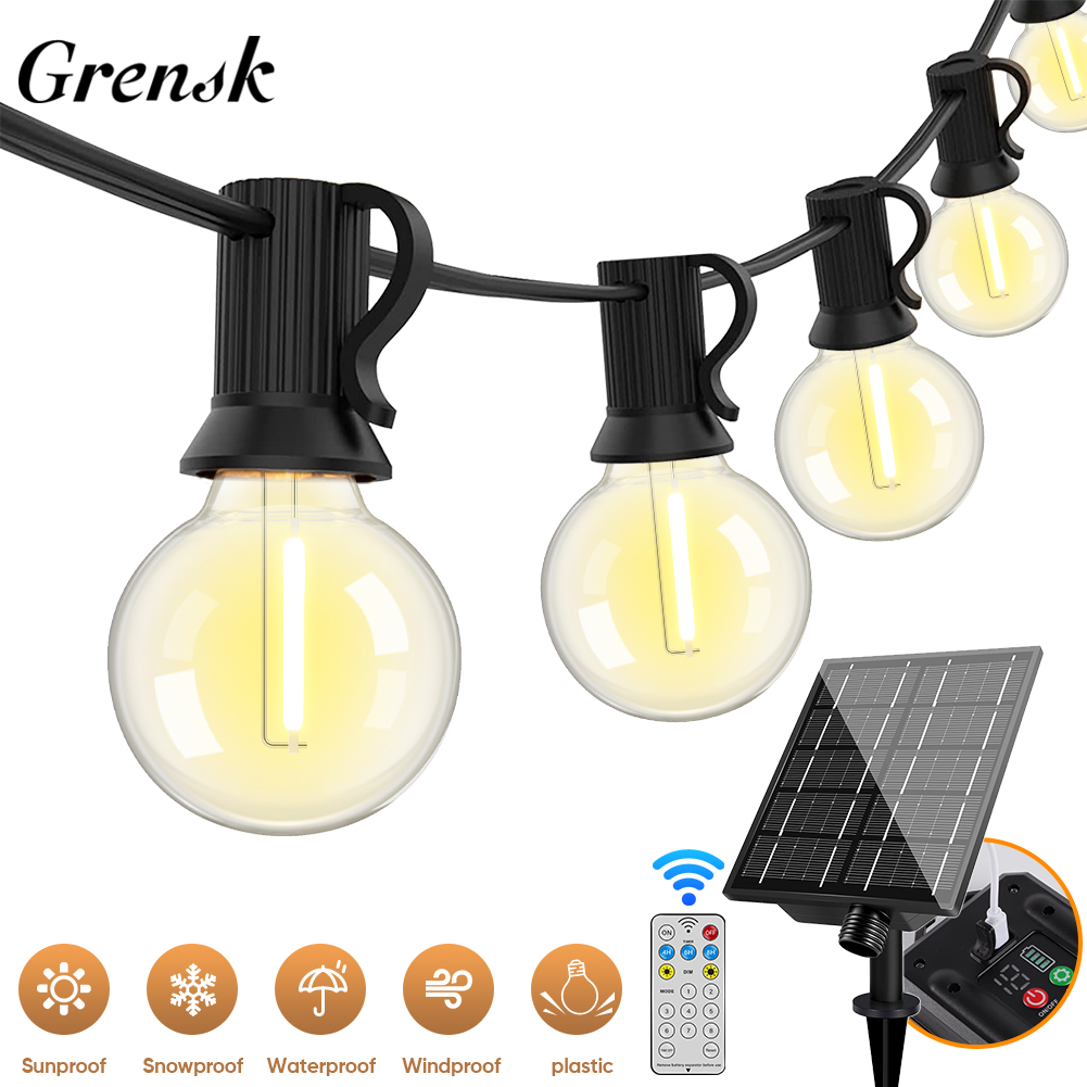 Smart Garden Spotlights - 7.6M 18M 30M G40 LED Solar