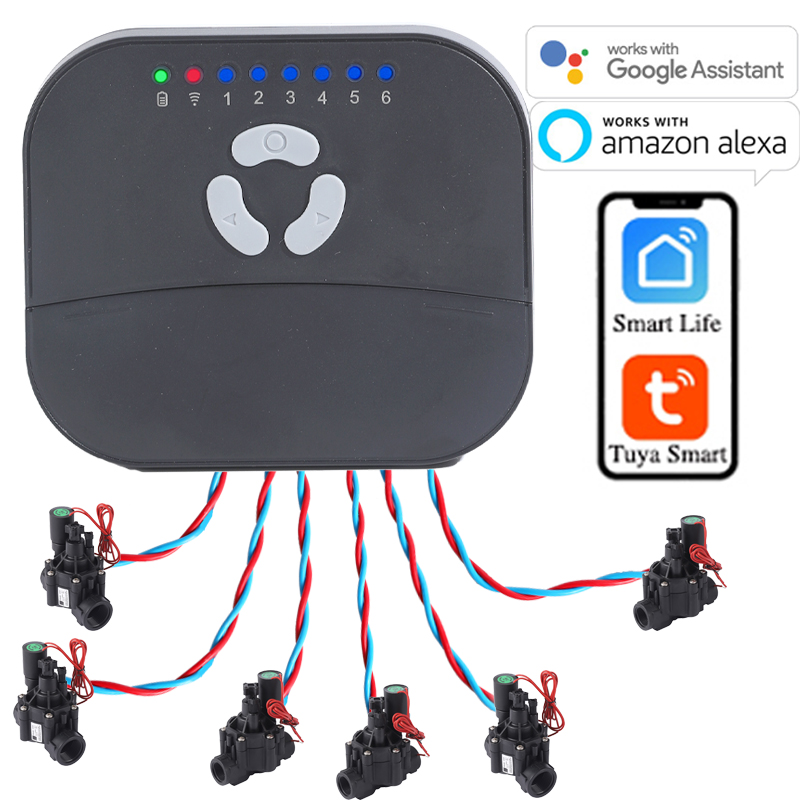 Smart Garden At Home - 6 Zone WIFI Connect Tuya Smart