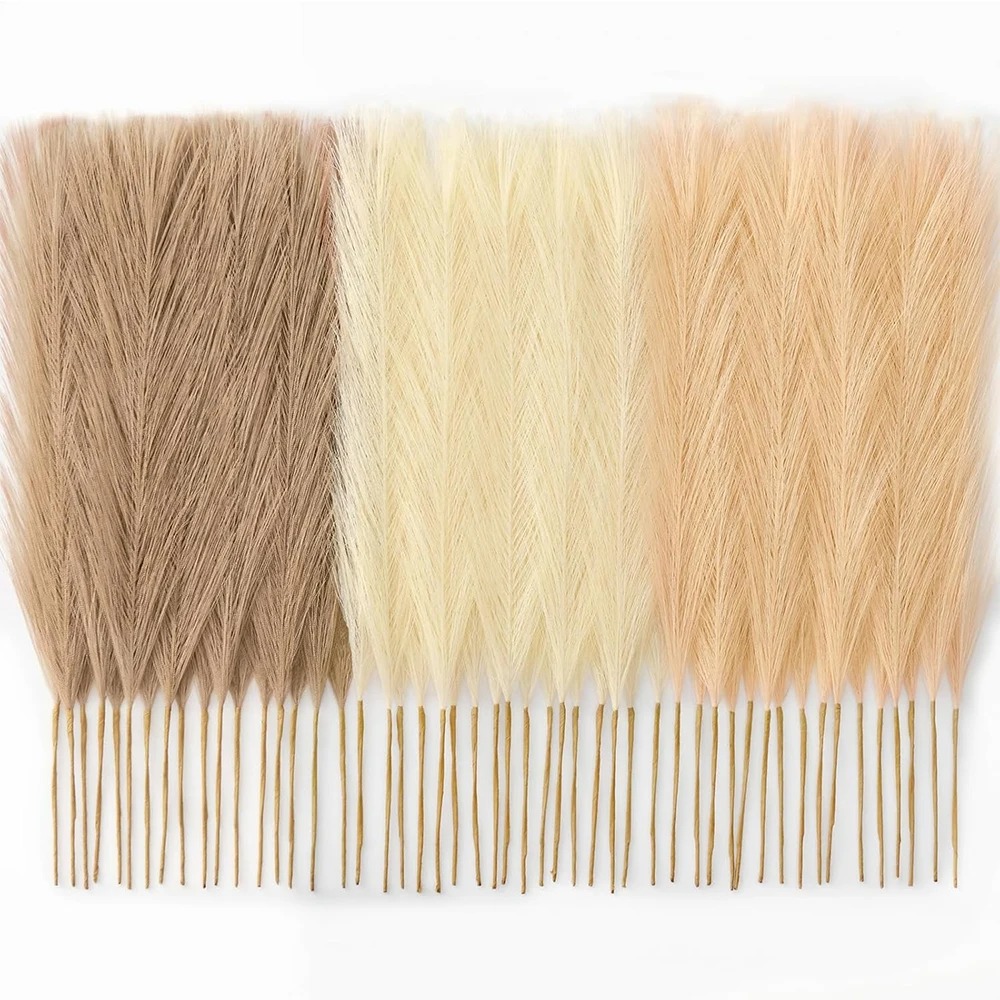 Smart Garden Ai - 15Pcs Pampas Grass Realistic Artificial Stems