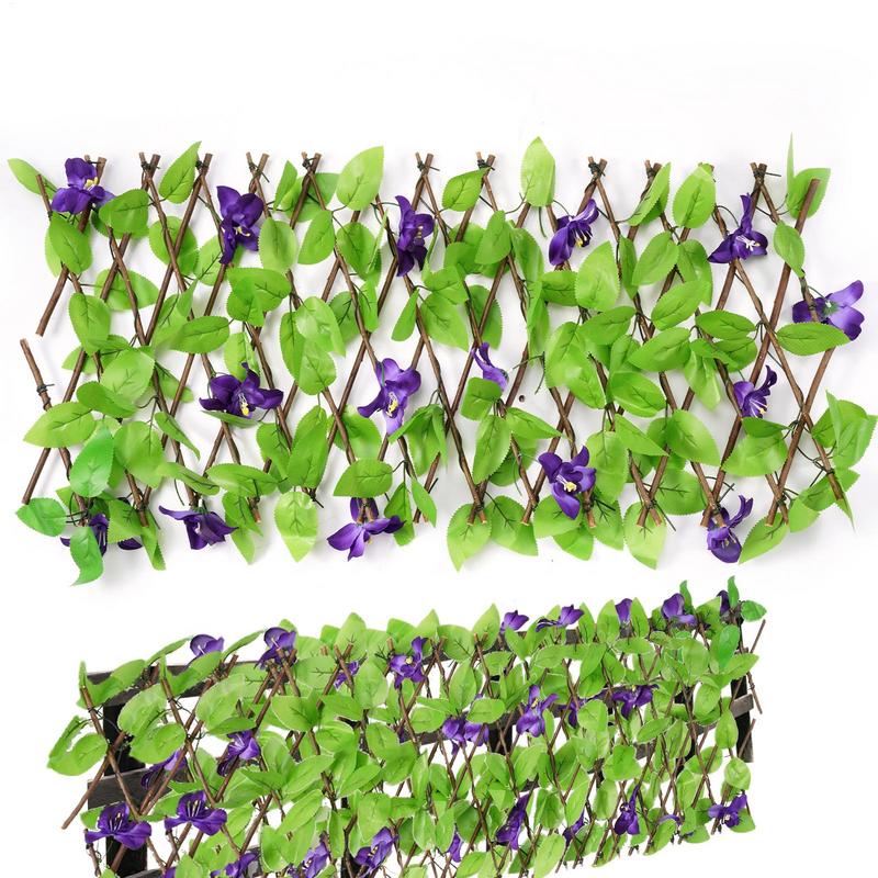 Smart Garden Ai - Artificial Leaf Privacy Fence Expandable Wall