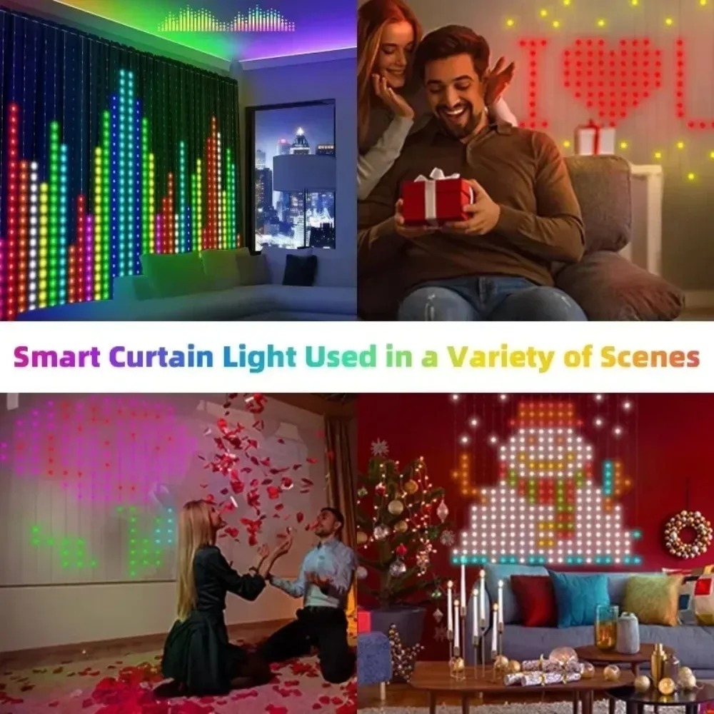 Outdoor LED Pixel Curtain Ligh - Smart Garden Usa recension och pris