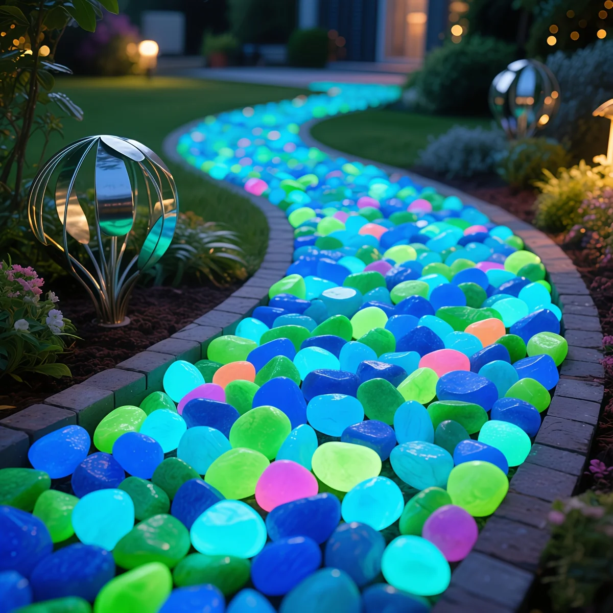 1CM 100pcs Color Goose Stone L - Smart Garden Ai recension och pris