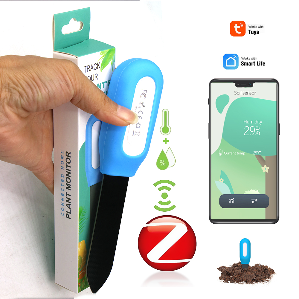 Smart Zigbee Soil Sensor for H - Smart Garden Usa recension och pris