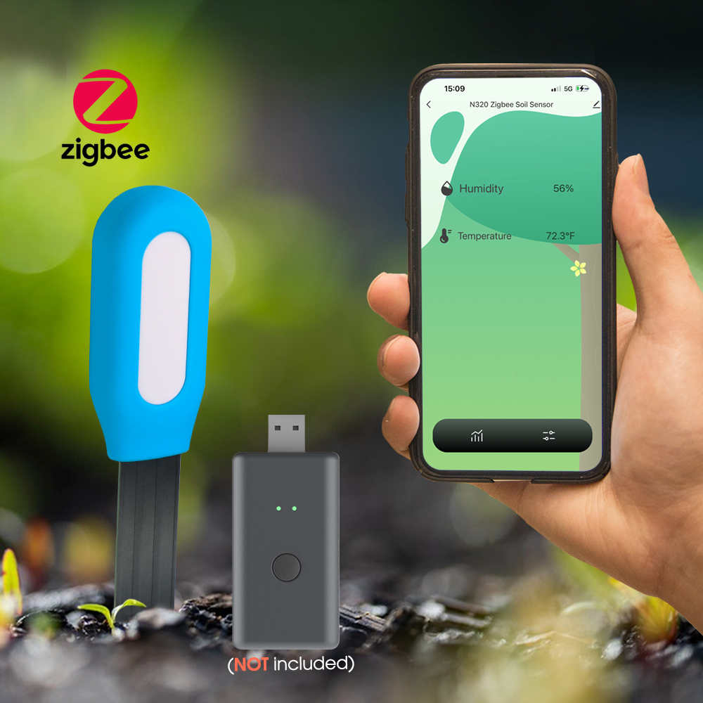 Smart Zigbee Soil Sensor for H - Smart Garden Usa recension och pris
