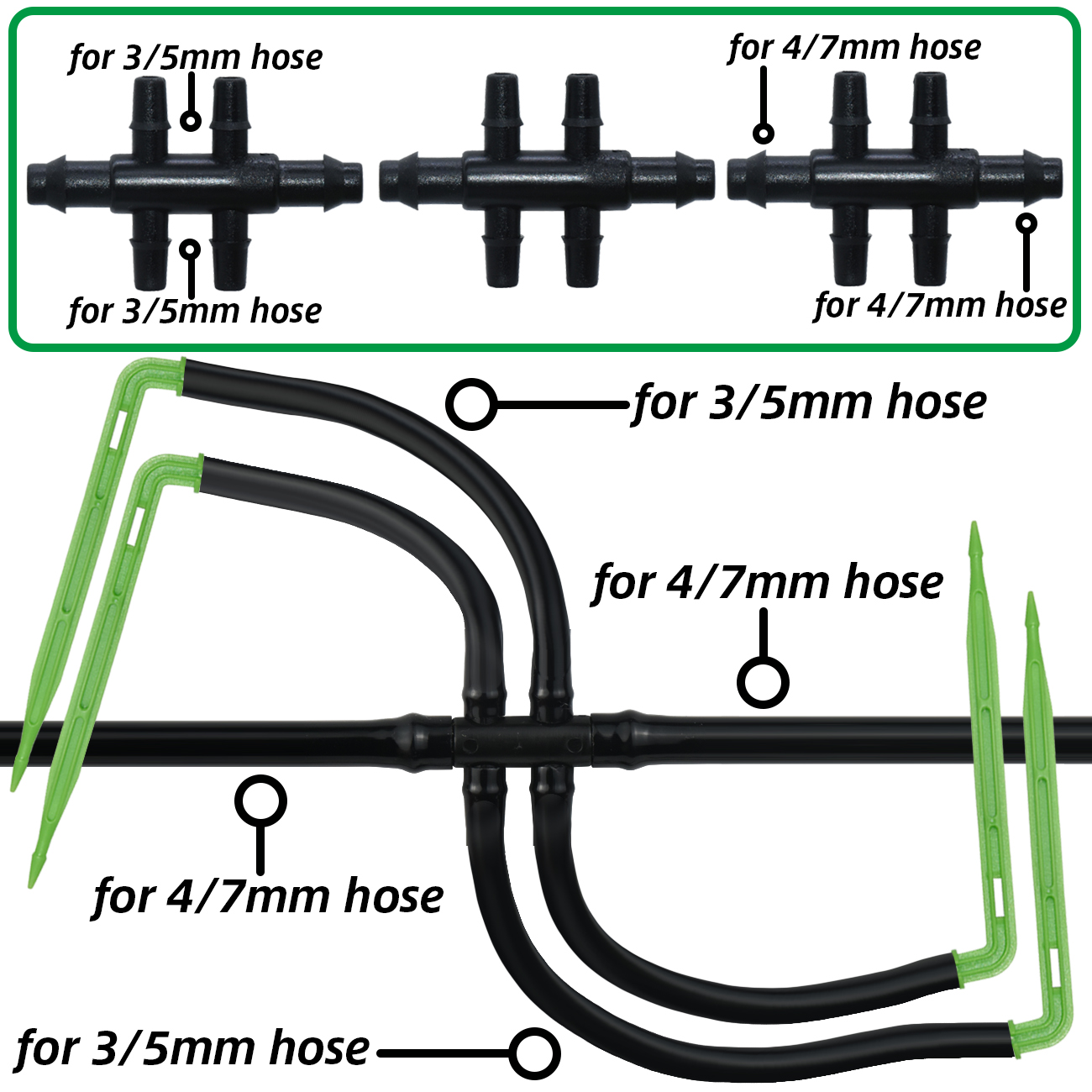 KESLA Garden 4/7mm to 3/5mm Ho - Smart Urban Garden recension och pris