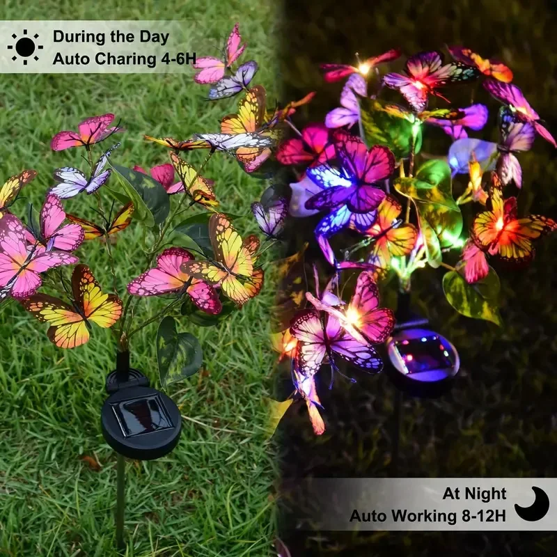 Solar LED Butterfly Garden Lig - Smart Garden Spotlights recension och pris