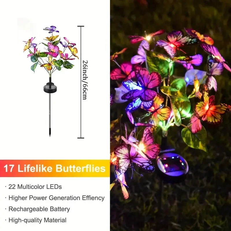 Solar LED Butterfly Garden Lig - Smart Garden Spotlights recension och pris