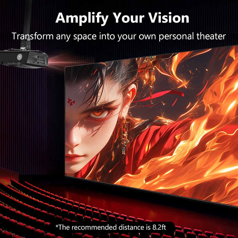 Projector 4k For Google Smart  - Smart Garden Video recension och pris