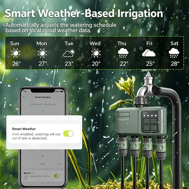Plant Self Watering System WiF - Smart Garden Click And Grow recension och pris