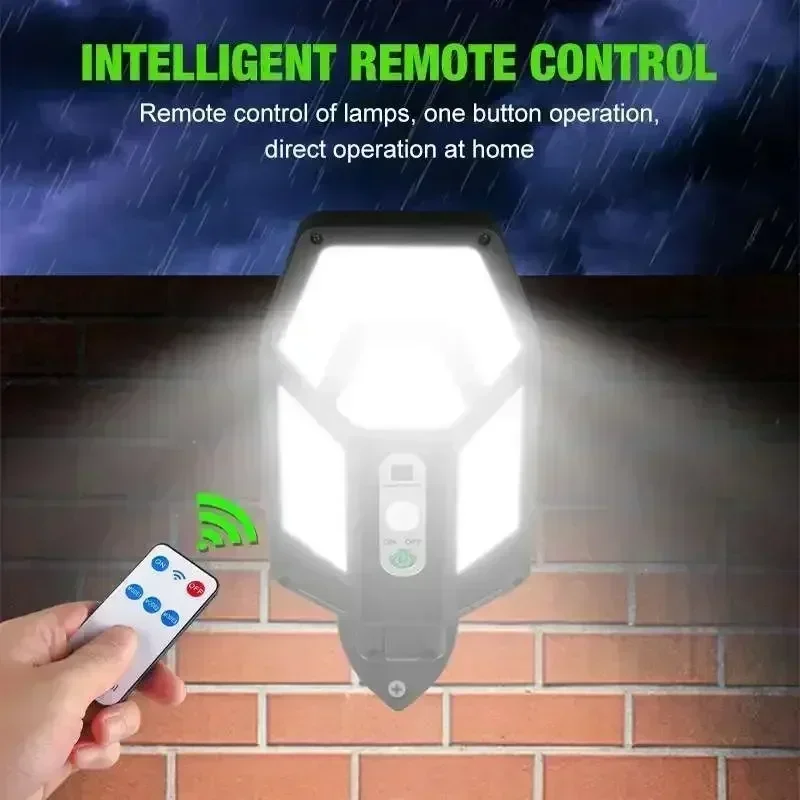 12000LM Powerful Solar Wall La - Smart Garden Spotlights recension och pris