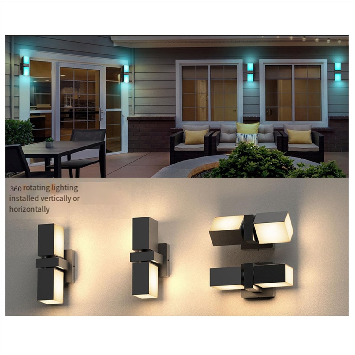 AA19 LED Wall Light Dual Head  - Smart Garden Smart Fence recension och pris