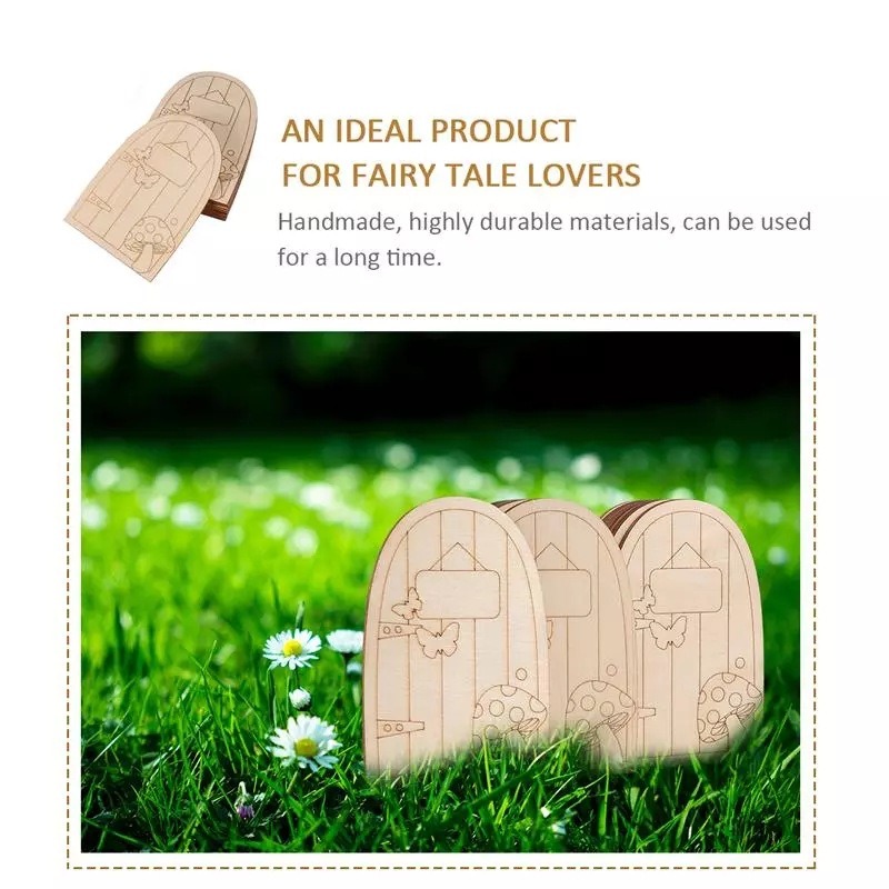 10pcs Fairy Door Miniature Woo - Smart Garden Mini recension och pris