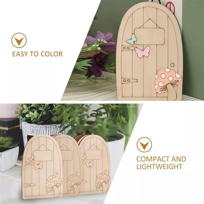 10pcs Fairy Door Miniature Woo - Smart Garden Mini recension och pris