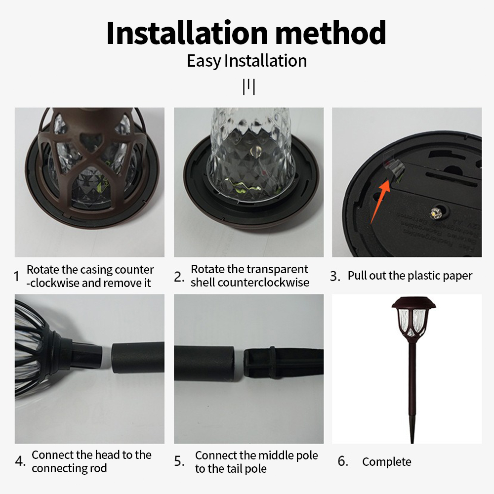 LED Solar Courtyard Lamp Outdo - Smart Garden Spotlights recension och pris
