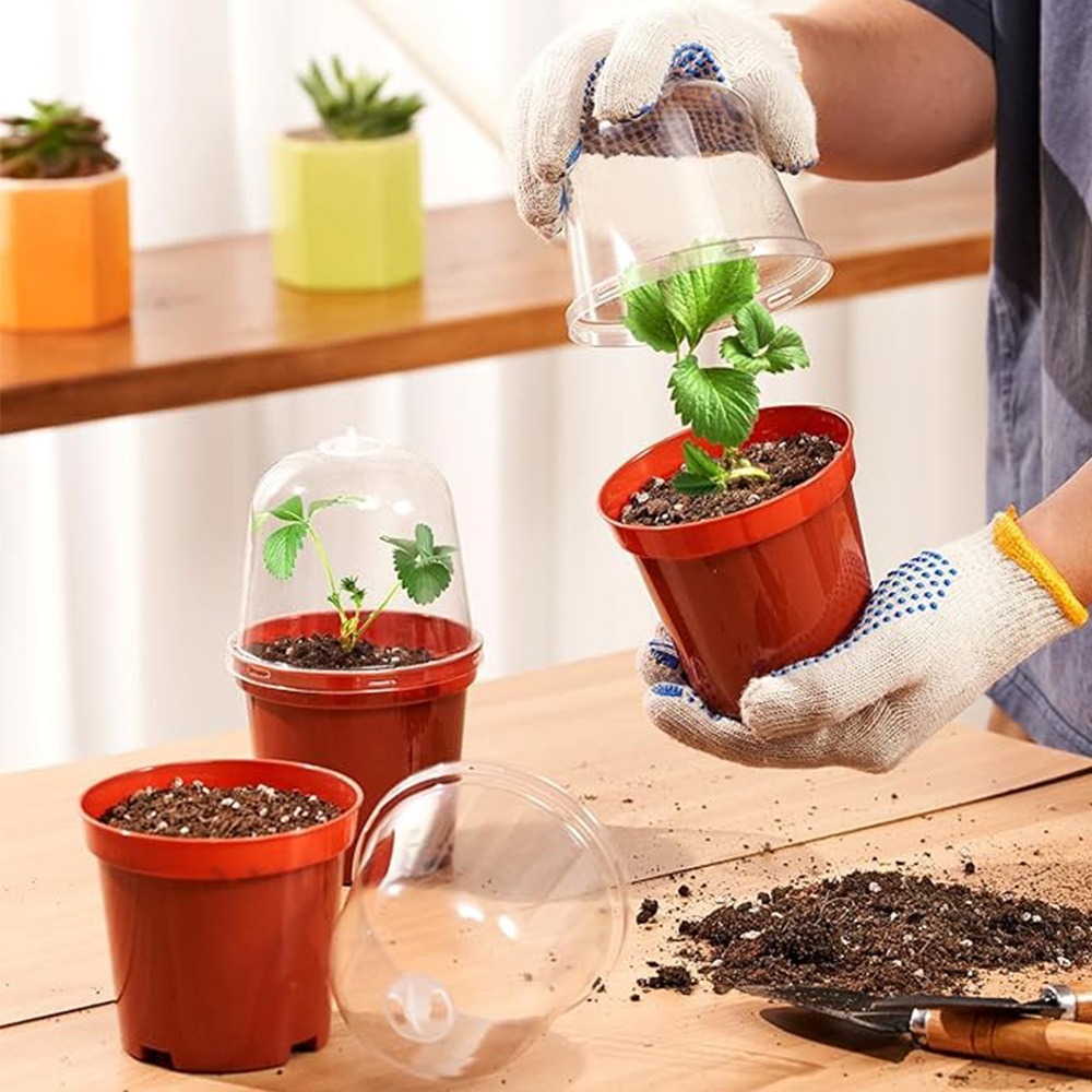 18Pcs(9 Pots+9 Lids) Plant Nur - Smart Garden Domes recension och pris