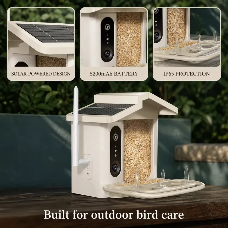 Smart Solar Bird Feeder Outdoo - Smart Garden Video recension och pris