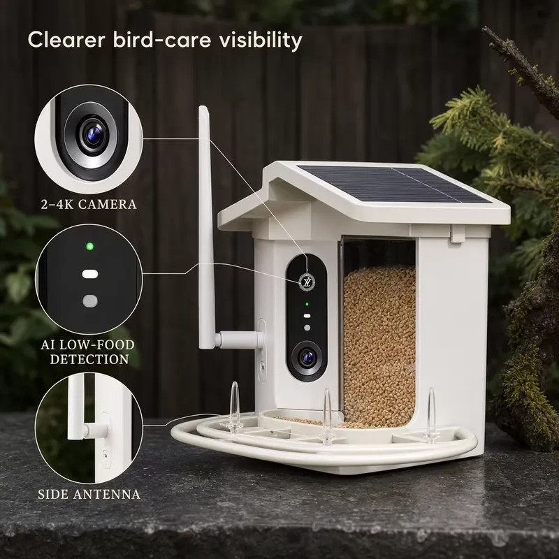 Smart Solar Bird Feeder Outdoo - Smart Garden Video recension och pris
