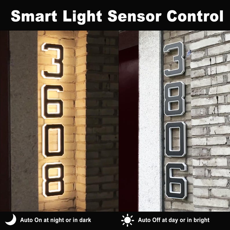 Solar LED House Number Sign Wa - Smart Garden Spotlights recension och pris