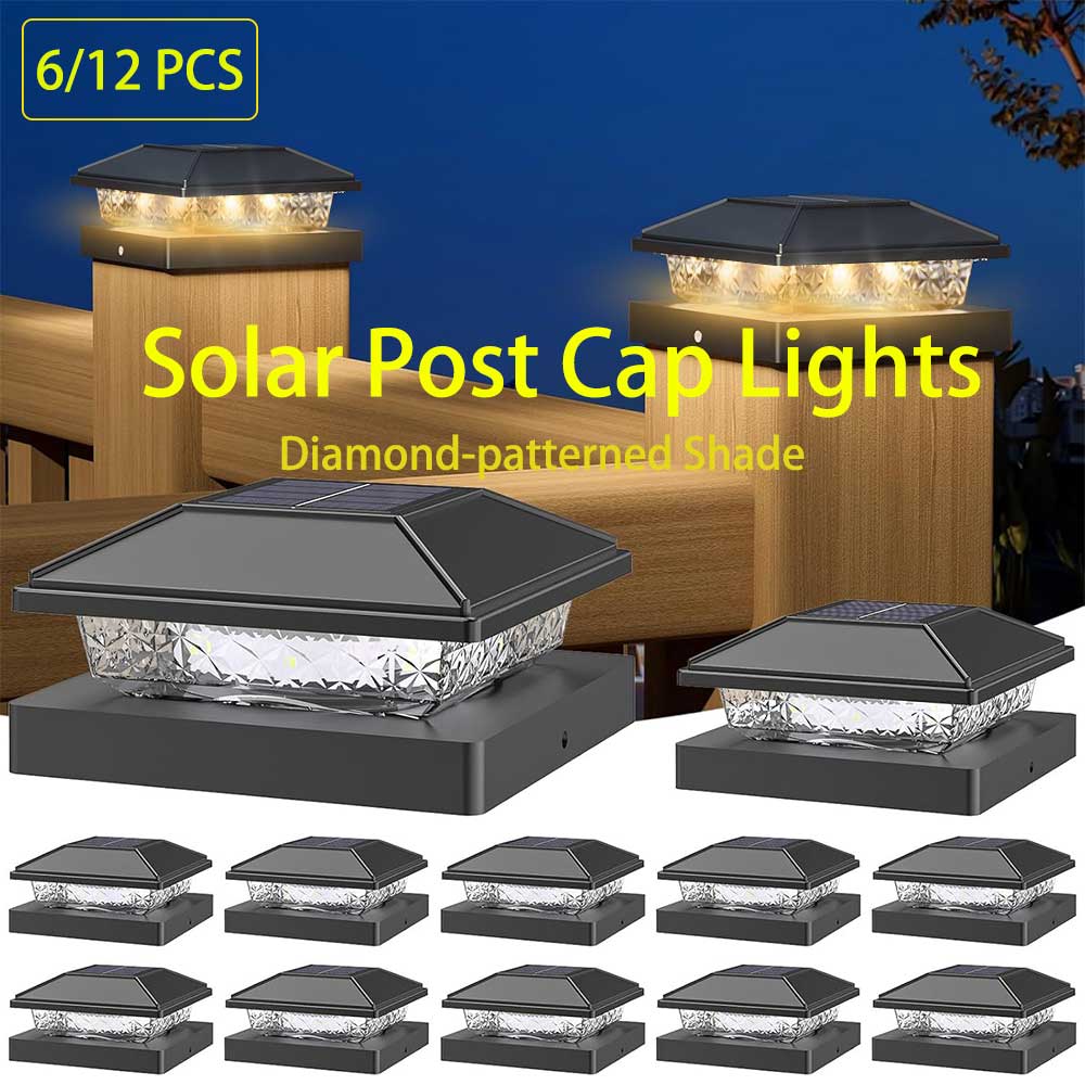6/12X Outdoor Solar Post Cap L - Smart Garden Smart Fence recension och pris