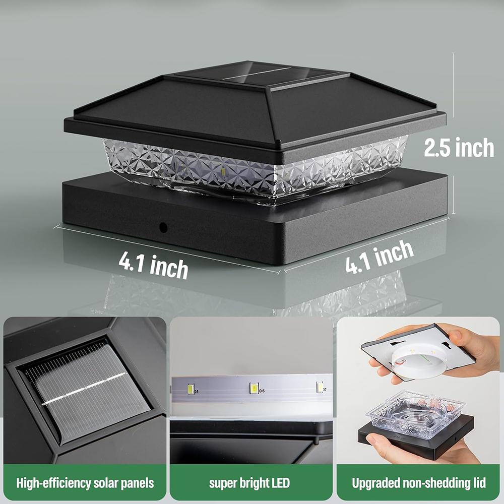 6/12X Outdoor Solar Post Cap L - Smart Garden Smart Fence recension och pris
