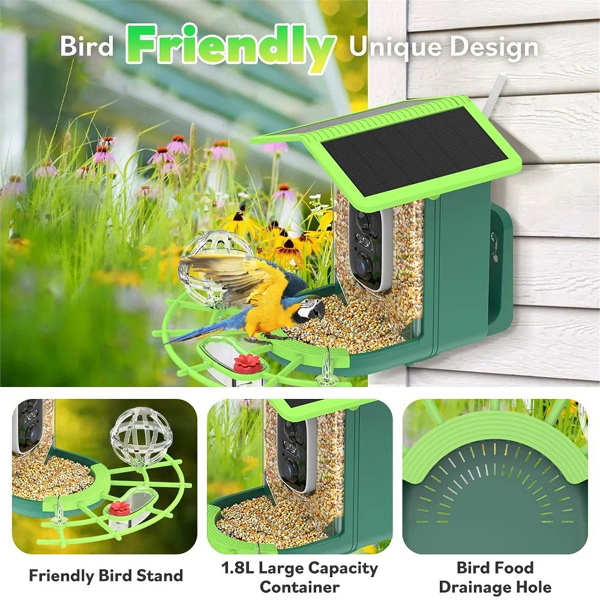 ABPP Smart Bird Feeder Camera  - Smart Garden Video recension och pris