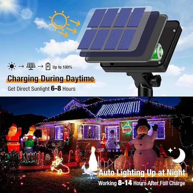 Christmas Outdoor Solar String - Smart Garden Spotlights recension och pris