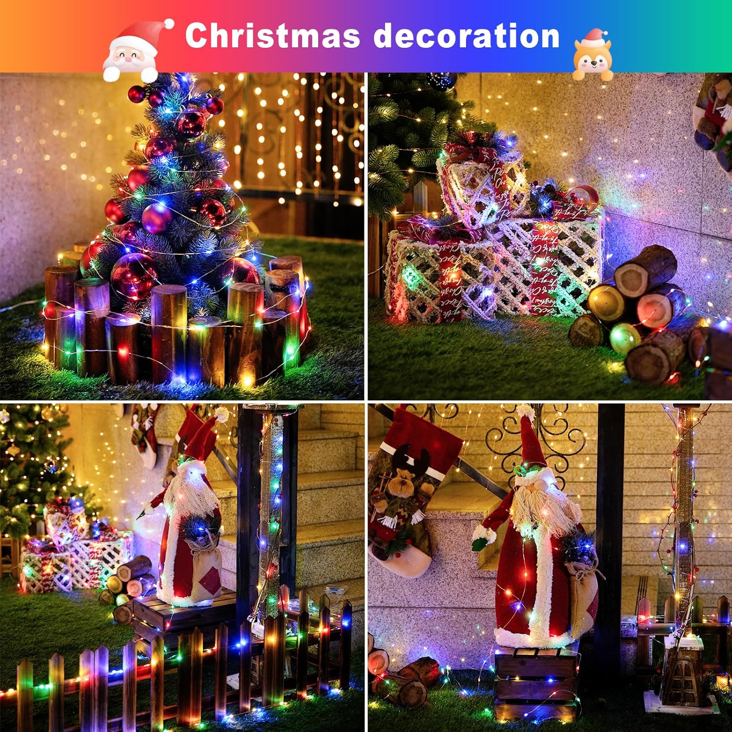 Christmas Outdoor Solar String - Smart Garden Spotlights recension och pris