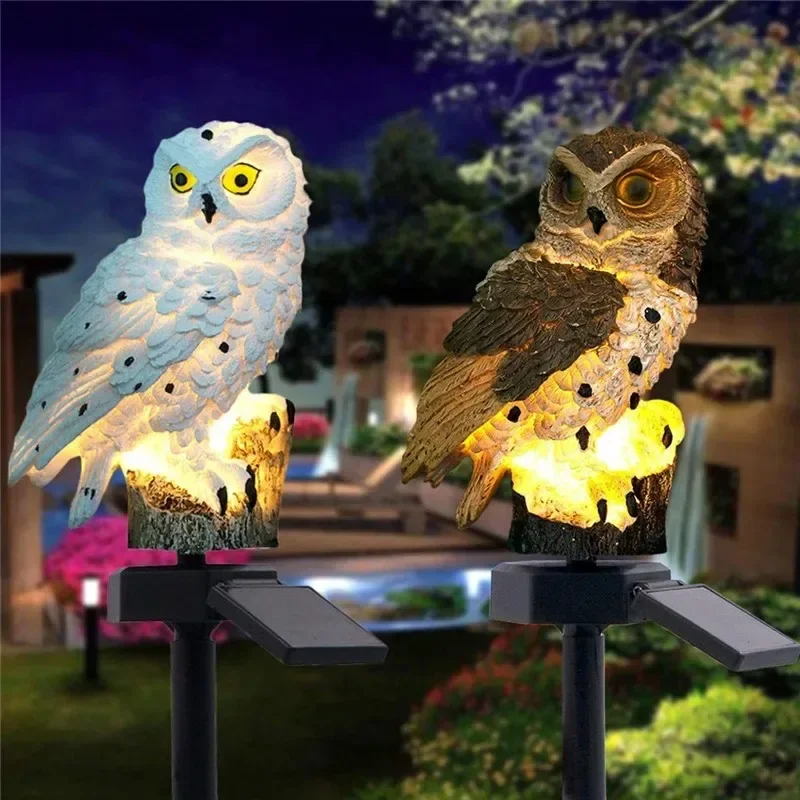 Solar Owl Statue Garden Light  - Smart Garden Spotlights recension och pris