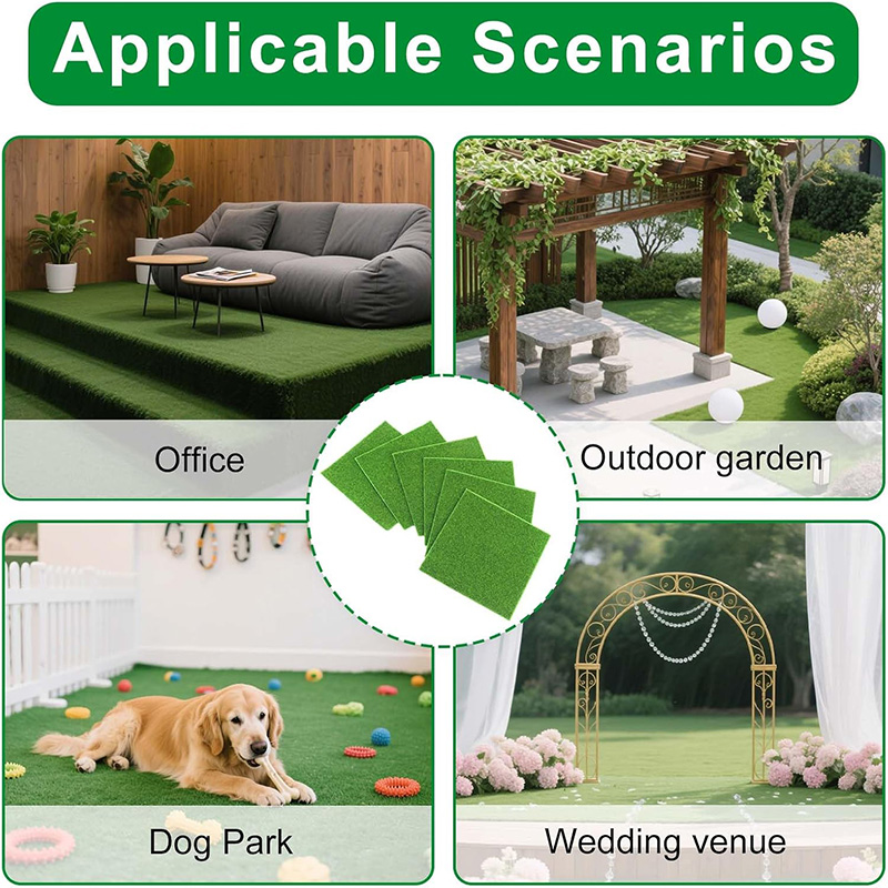 4/6Pcs Fake Grass Sheets 15x15 - Smart Garden Ai recension och pris