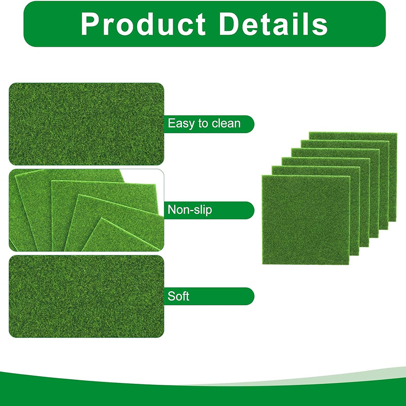 4/6Pcs Fake Grass Sheets 15x15 - Smart Garden Ai recension och pris