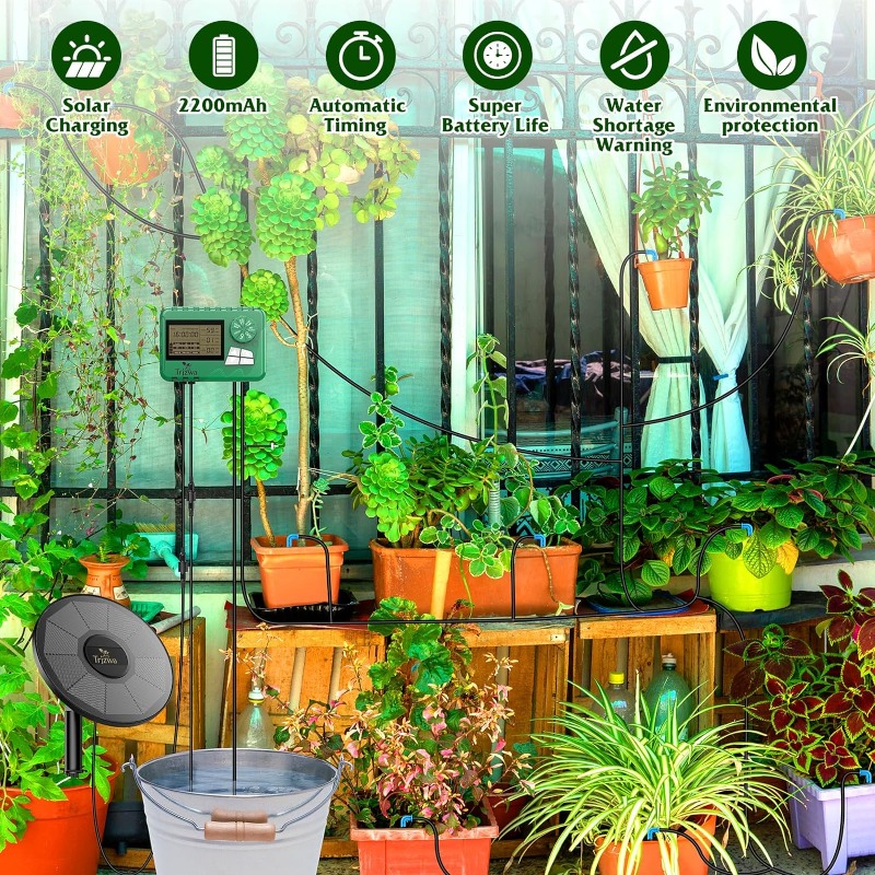 Solar Irrigation Equipment Gre - Smart Urban Garden recension och pris