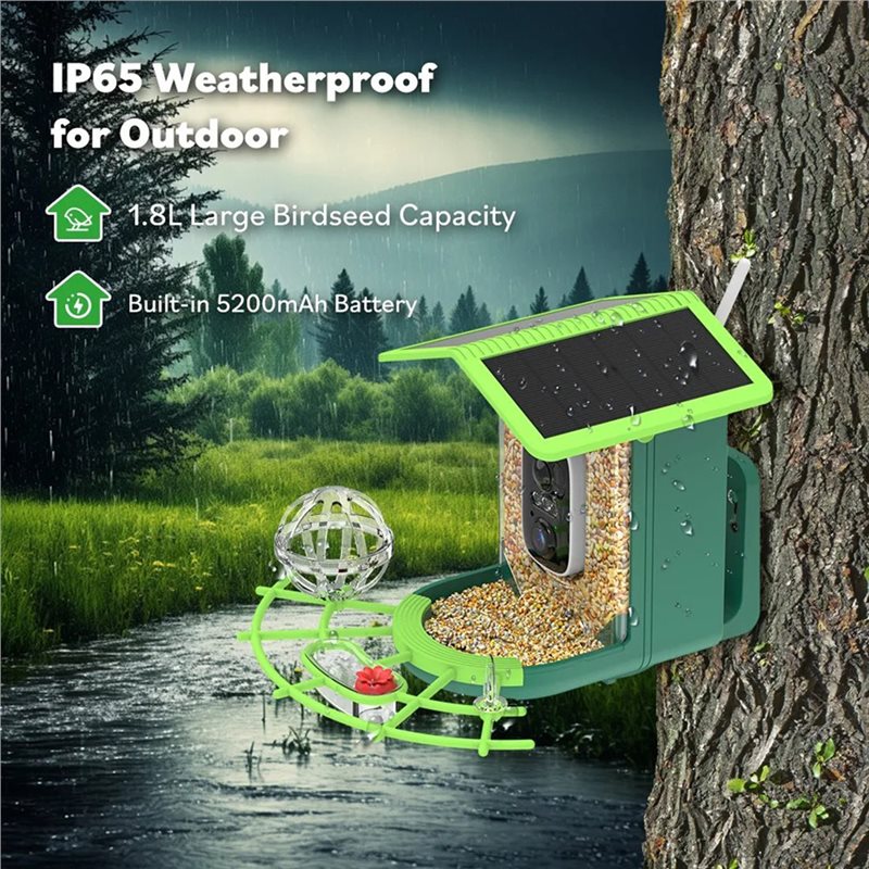 Smart Bird Feeder Camera With  - Smart Garden Video recension och pris