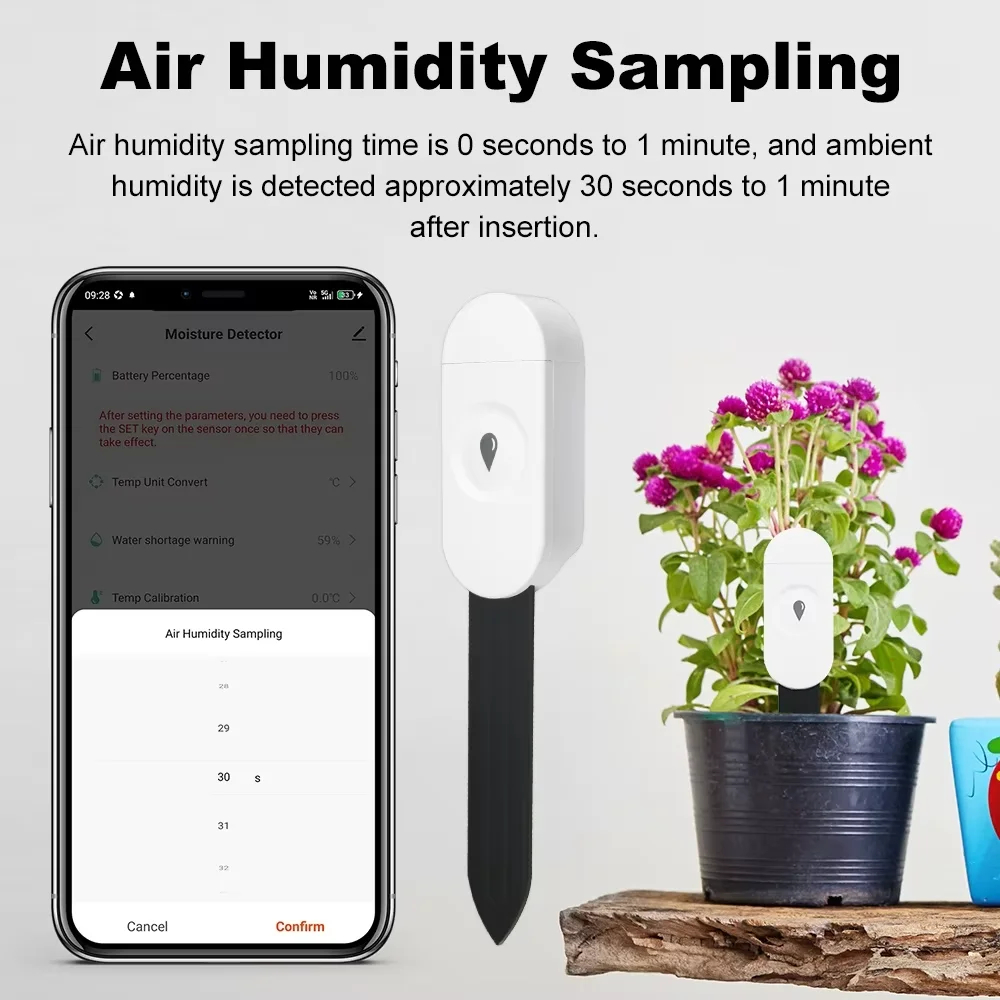Zigbee 3.0 Soil Moisture Senso - Smart Urban Garden recension och pris