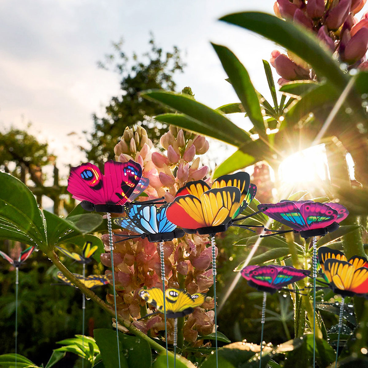 50/100Pcs 3D Butterfly Stakes  - Smart Garden Ai recension och pris