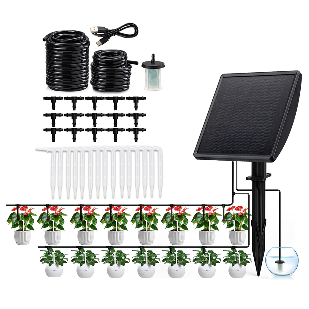 Solar Automatic Drip Irrigatio - Smart Garden Usa recension och pris