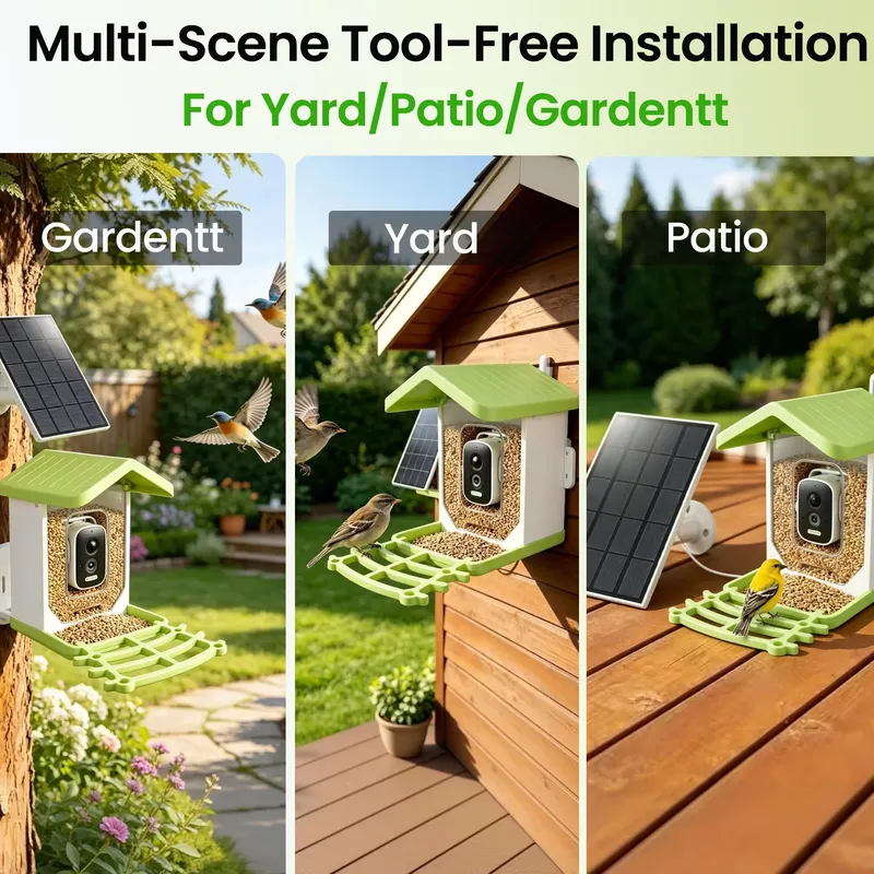 Smart Bird Feeder Camera Outdo - Smart Garden Video recension och pris
