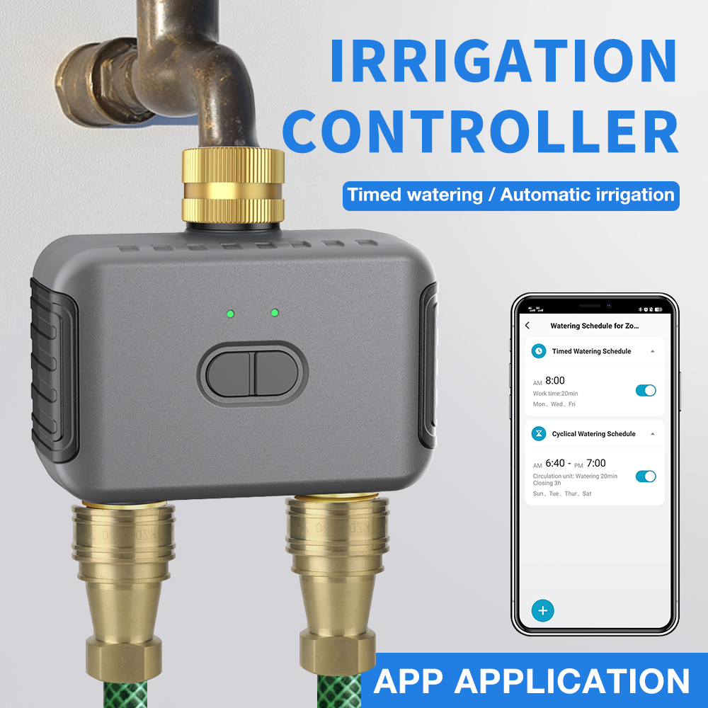 Tuya 2 Zone Watering Timer Gar - Smart Garden Usa recension och pris