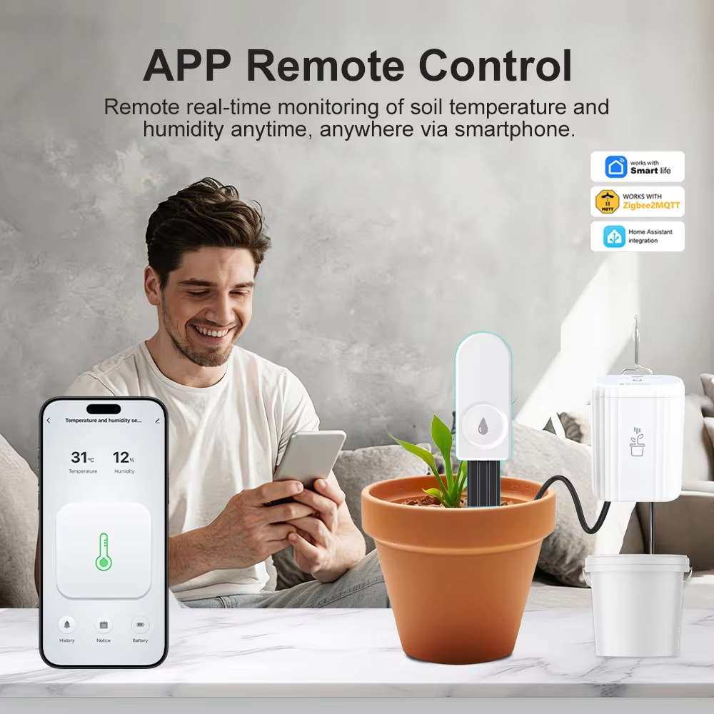 Smart Life Zigbee 3.0 Soil Moi - Smart Garden Domes recension och pris